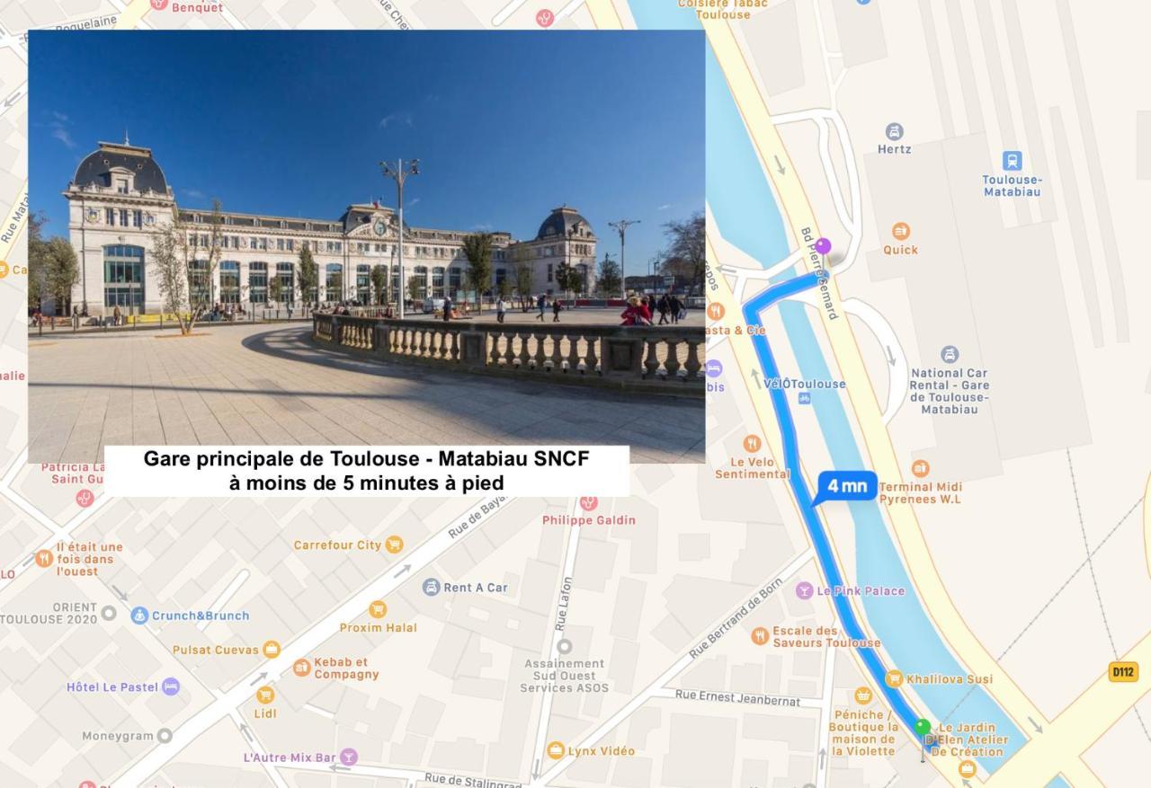 Le Bonrepos - Appartement 2 Chambres Clim & Parking Toulouse Luaran gambar